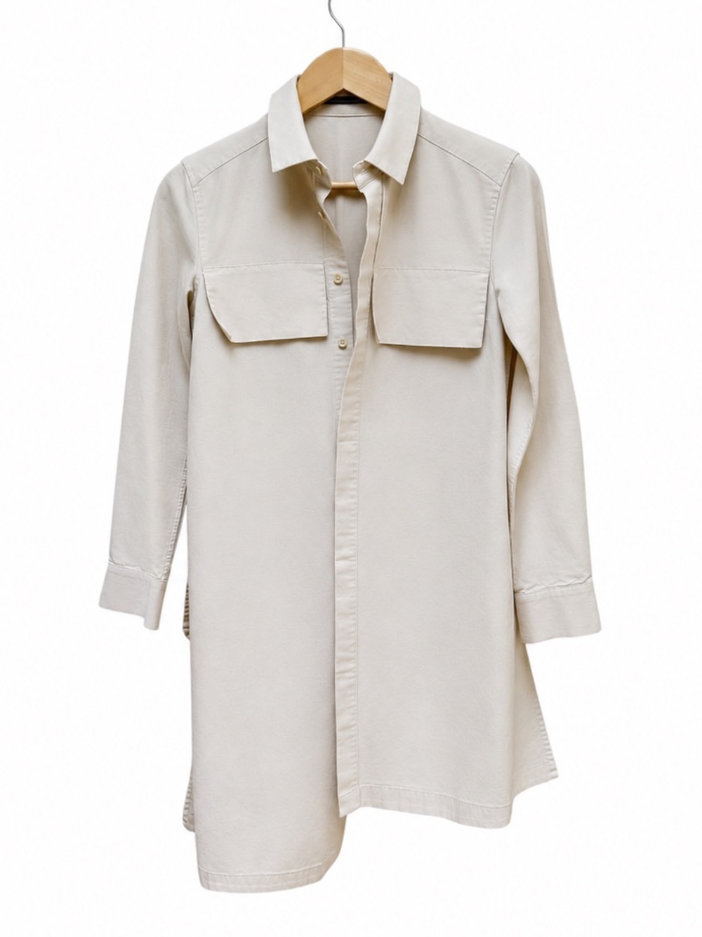 Yohji Yamamoto NOIR Vintage 2000s Cotton-Linen Blend Jacket Dress